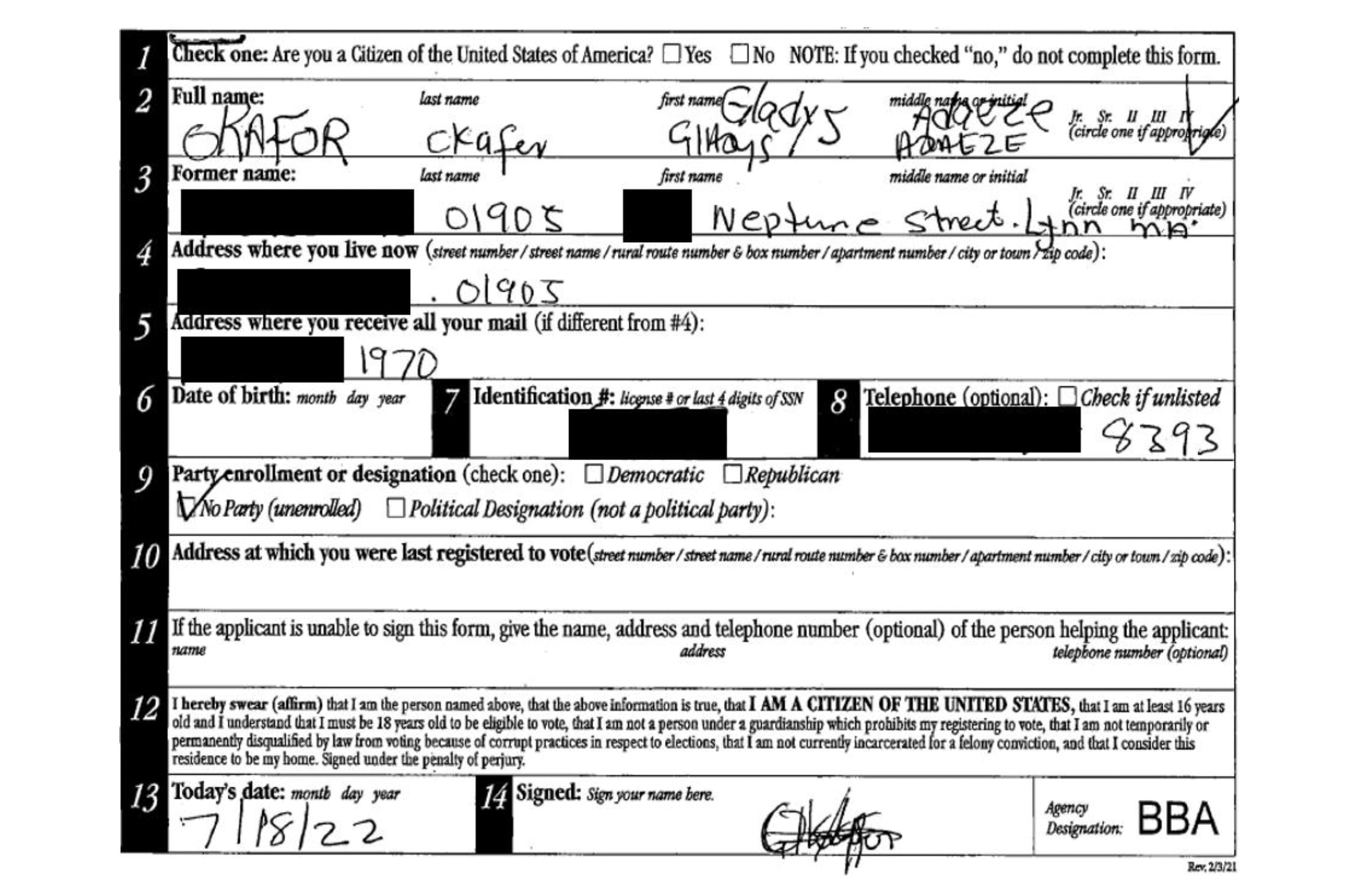 Feds charge 16 people across the U.S. with noncitizen voting