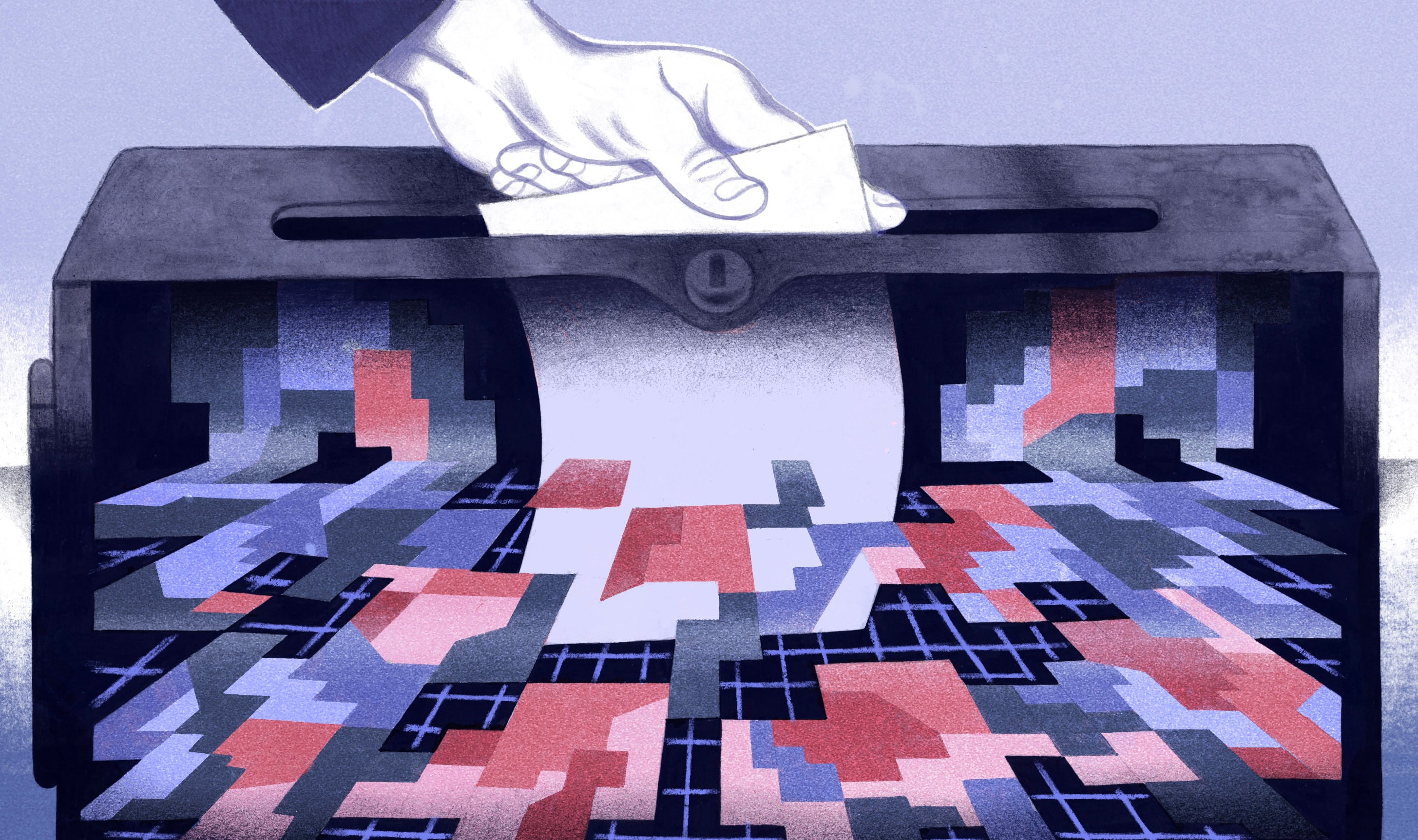 His model was built to detect voter fraud. Now it’s testing the limits of election trust.