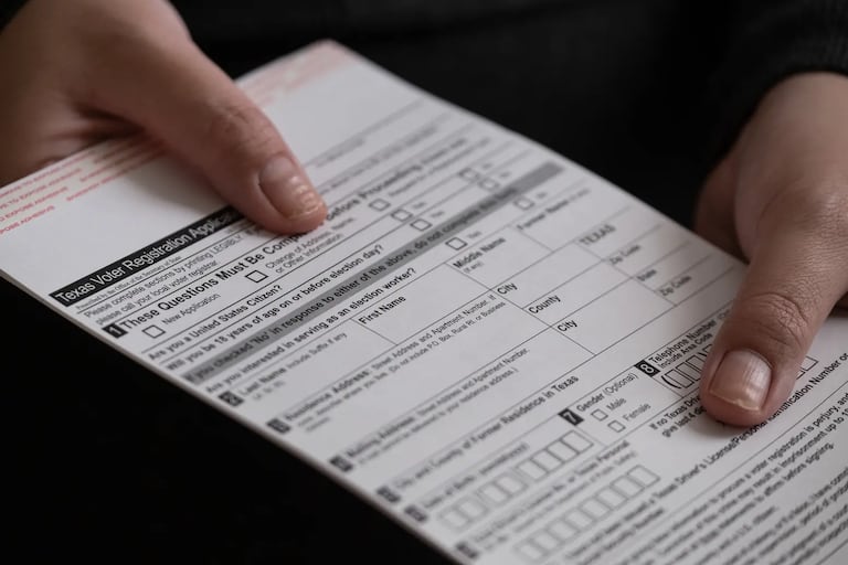 Texas has a new backlog of voter address updates due to another state error