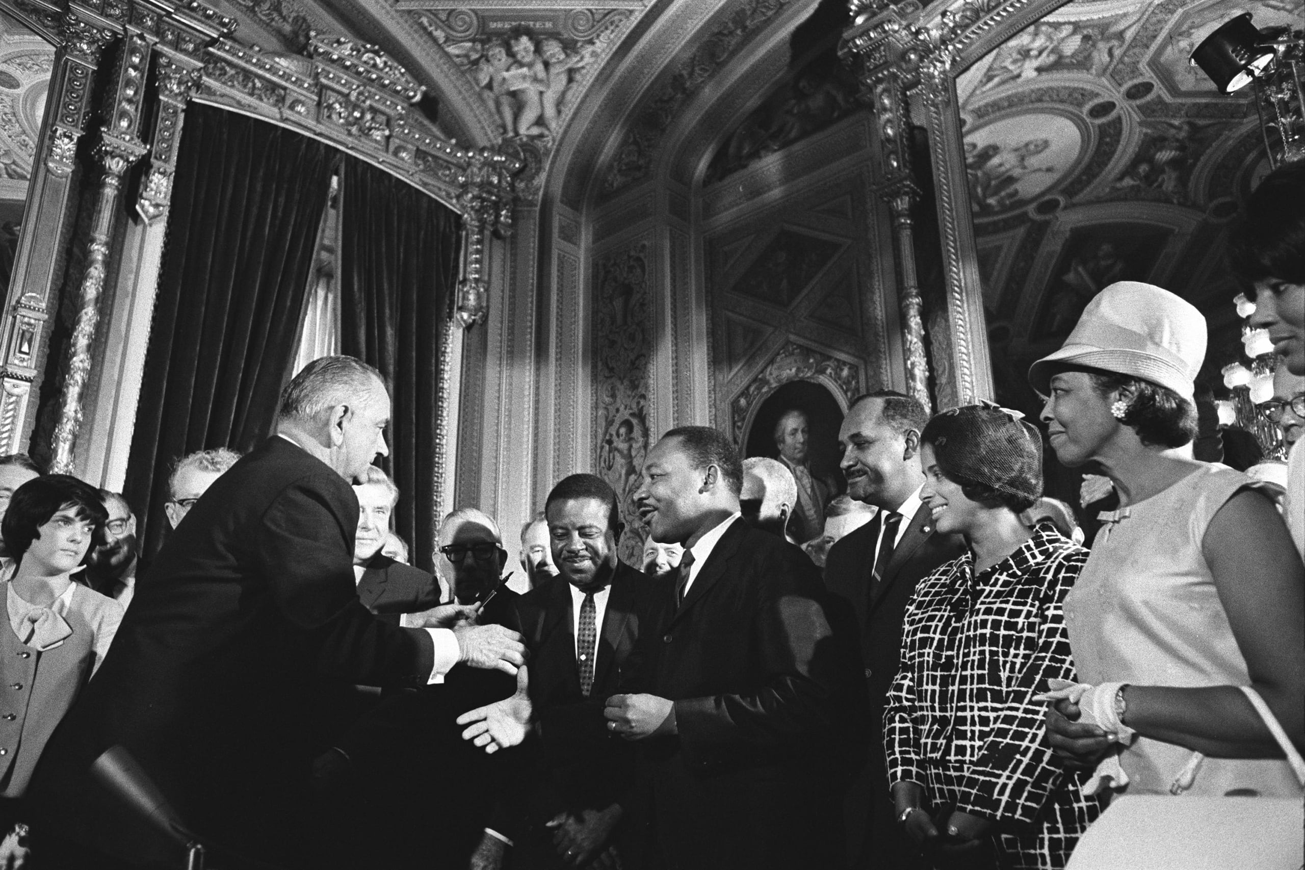 Historic black and white photo