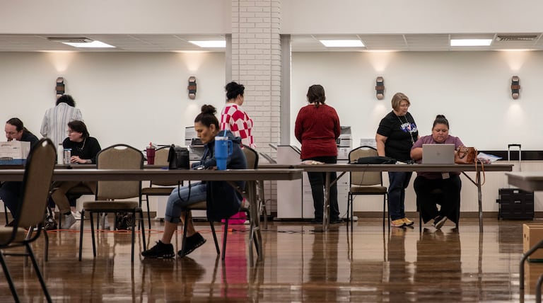 A Texas election official feels the strain of unrelenting scrutiny
