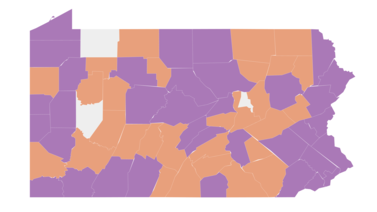 Which Pennsylvania counties let voters ‘cure’ mistakes on their mail ballots?