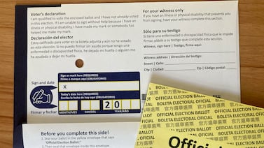 Pennsylvania’s redesigned mail ballot envelopes are still coming back with incomplete dates