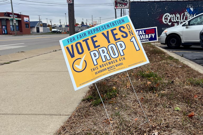 Voters in one of Michigan’s largest cities reject proposal for city council wards