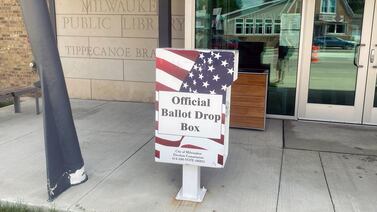 Ballot drop boxes pass an early test in their return to Wisconsin
